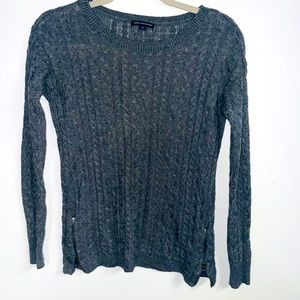 Gray zipper  American Eagle sweater women’s medium